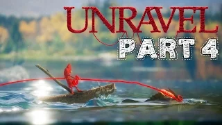 Unravel Gameplay Walkthrough Part 4 - MOUNTAIN TREK (Chapter 4) All Collectibles & Secrets