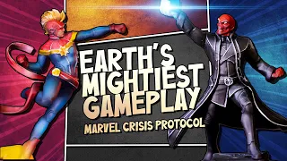 Earth's Mightiest Good Time! We play Marvel Crisis Protocol, Avengers vs Cabal.