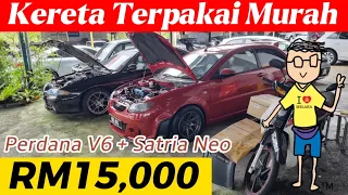 Review Kereta Terpakai #681- Satria Neo & Perdana V6 Terpakai