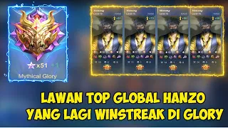 Epic Comeback 500 stak Aldous Lawan Top Global Hanzo Yang Lagi Winstreak Di Glory - Mobile Legends