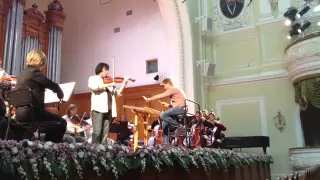Maxim Fedotov Mozart Violin Concerto 5 Part 1&2 Rehearsal A.Sladkovsky cond."New Russia"
