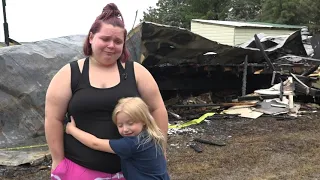 7-year-old girl saves family from fire that destroyed northwest Ohio home