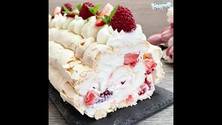 Sobremesa SENSACIONAL!! Rocambole de Merengue.