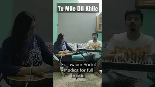 Tu Mile Dil Khile #kumarsanu #hindisong #instrumental #guitarcover #piano