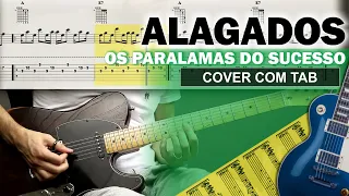 Alagados 🔷 Guitarra Cover Tab | Solo Original | Backing Track com Vocal 🎸 OS PARALAMAS DO SUCESSO