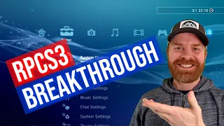 RPCS3 Huge Update / Breakthrough (PS3 Main Menu Emulation)