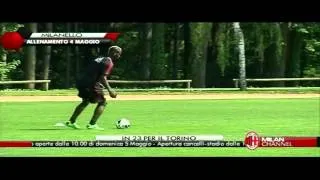 Milanello Allenamento 04-05-2013 Part 2