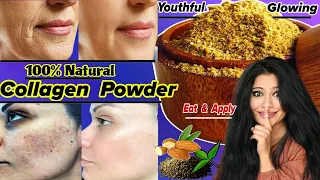 100% Natural Pure Homemade Collagen Powder For Youthful, Glowing, Clear Skin।Garima Singh ।