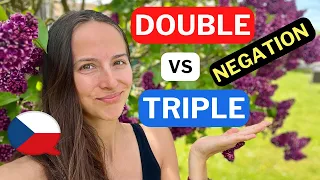 How to Make a Double and a Triple Negation in Czech