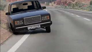 Суета на Ваз 2107 с неожиданным концом 🫣 | BeamNG.Drive