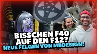 JP Performance - Bisschen F40 auf den F12? | Neue Felgen von mbDESIGN