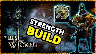 Cerim Crucible Full Run Guide Boss - FAST STRENGTH BUILD No Rest For The Wicked