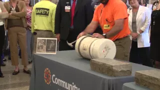 Time Capsule Opening 1955 & 1991 Community Hospital East