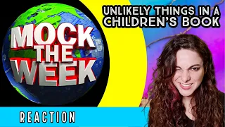 American Reacts - MOCK THE WEEK - Unlikely Things To Read In A Children's Book