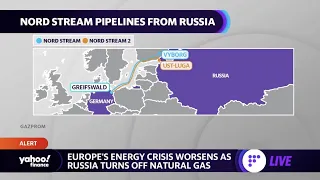 Russia shuts off Nord Stream natural gas pipeline to Europe