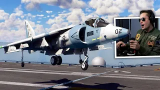 Flying the Harrier Jump Jet - King of Vertical Flight