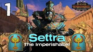 THE DAY OF AWAKENING!! | Settra Immortal Empires Narrative Campaign | Part 1