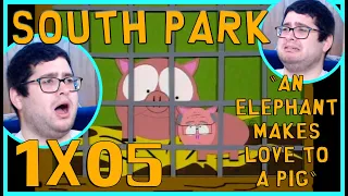 South Park 1x05 "An Elephant Makes Love to a Pig" Reaction
