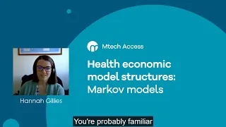 What is a Markov model?  - Health economics model structures