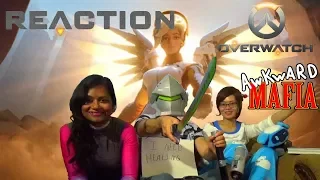 Overwatch Theatrical Teaser We Are Overwatch (Group Reaction) - Awkward Mafia Watches