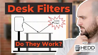 Studio Speakers: Do desk reflection filters actually work? - with HEDD Audio