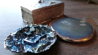 Melting Bismuth, Casting Ingots, and Making Crystals