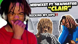 Rocking My Hips‼️ | Midwxst ft. Skaiwater - Clair (Reaction)