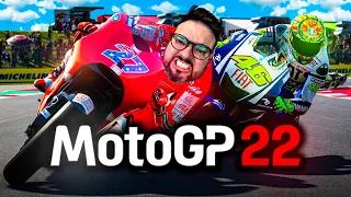 MOTOGP 22 - INÍCIO DO MODO CARREIRA E PRIMEIRAS IMPRESSÕES