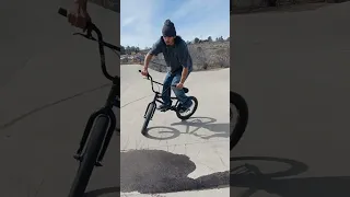 180 Need To Work On My Fakie. BMX small progress