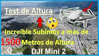 PRUEBA DE ALTURA - Superamos el Kilómetro de Altura 😱 con el DJI Mini2.