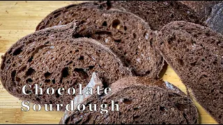 Open Crumb Chocolate Sourdough