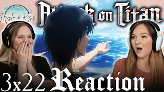 The Other Side Of The Wall | ATTACK ON TITAN | Reaction 3x22