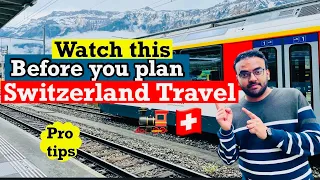 Swiss travel pass explained in Hindi (Must Watch)