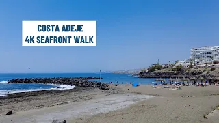 Tenerife Costa Adeje PROMENADE Full Walking Tour - 4K