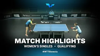 Nolwenn Fort vs Jamila Laurenti | WTT Contender Laško 2021 | WS | Qual