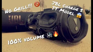 JBL Charge 5 TT Version 100% Volume Bass Test (No Speaker Grill)