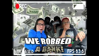 BANK ROBBERY PRANK ON GIRLFRIEND!! *THEY LEFT US*