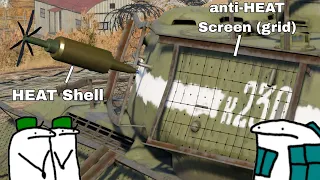 T-34-85E Anti-HEAT Screen TEST