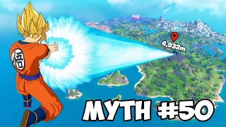 I Busted 69 Dragon Ball Myths in Fortnite!