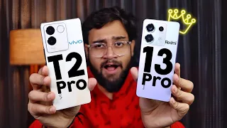 Redmi Note 13 Pro vs vivo T2 Pro *Full Comparison* ⚡ Best 5G Phone Under ₹25,000?