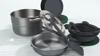 STANLEY ADVENTURE FULL KITCHEN BASE CAMP COOK SET