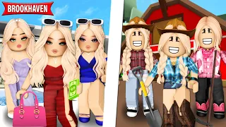 AS PATRICINHAS VIRARAM CAIPIRAS POR ENGANO | Historinhas Brookhaven RP | Roblox