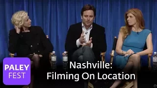 Nashville - Clare Bowen, Sam Palladio, Charles Esten, and Connie Briton on Filming in Nashville