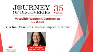 Vasculitis disease impact on women