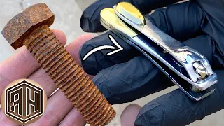 Turning a Rusted Bolt into a Shiny NAIL CLIPPER