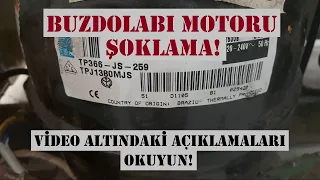 Buzdolabı Motoru Şoklama, Kompresör Nasıl Şoklanır, Ptc Röle Arızası