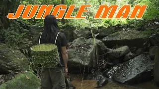 JUNGLE MAN | 6 MONTHS SURVIVAL | Making "GUI" (Bamboo Baskets) For The Jungle | EP 29