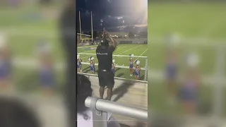 Temple High School father dances along to daughter's cheer routine in viral TikTok