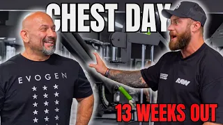 CBum Starts Olympia Prep | Full Chest Day