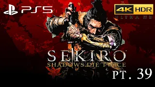SEKIRO SHADOW DIE TWICE (PS5) [4K 60FPS HDR] PLAYTHROUGH PART 39 (TRUE CORRUPTED MONK)